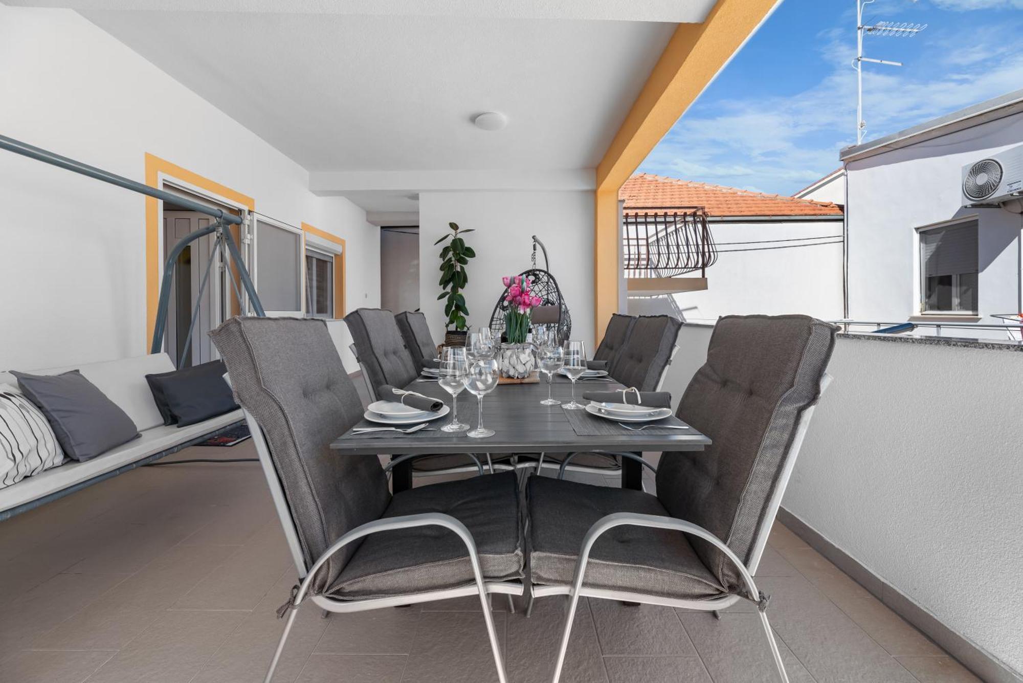 Apartman Zara Биоград-на-Мору Экстерьер фото