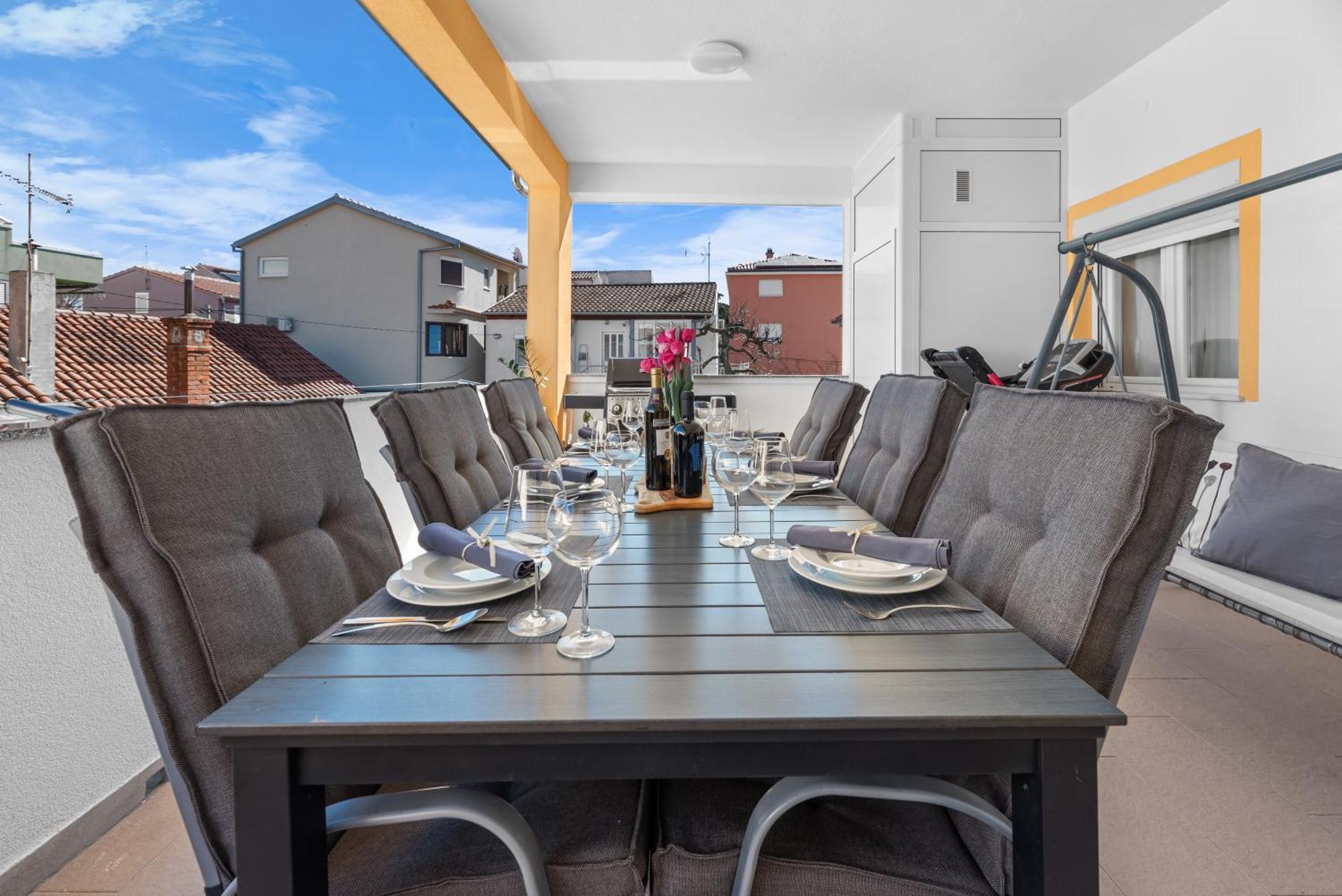 Apartman Zara Биоград-на-Мору Экстерьер фото